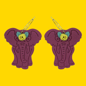 elefanta fucsia aro dorado