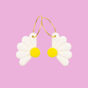 media margarita blanca aro