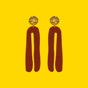 troula largos dorado marron